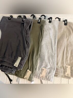 No Boundaries Kids Jogger Pants - Charcoal, Olive, Light Gray, Taupe